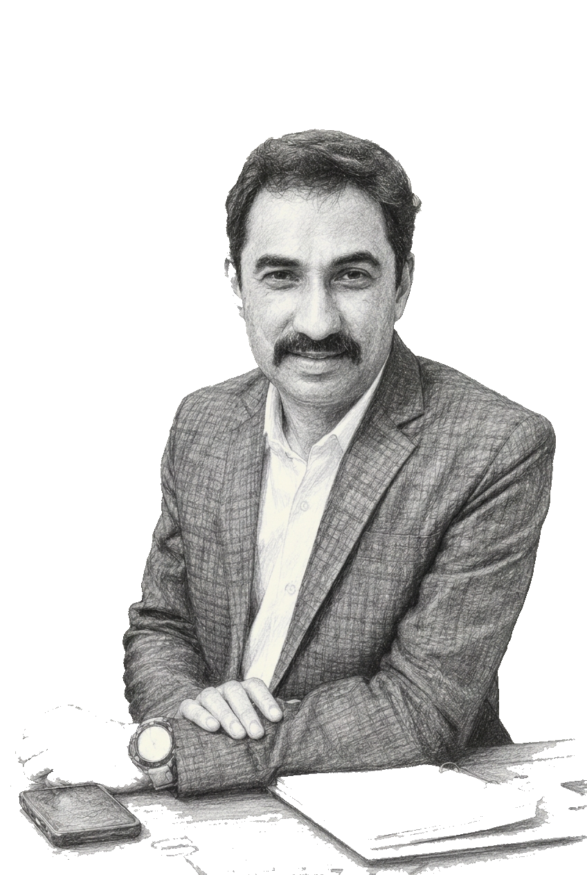 Portrait of Rajesh Bhatt